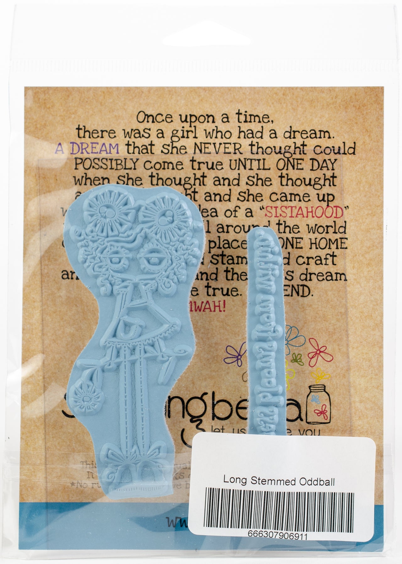 Stamping Bella Cling Stamps - Long Stemmed Oddball