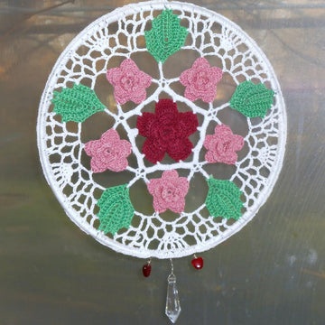 Ring of Roses Sun Catcher
