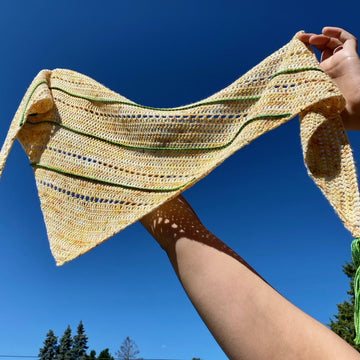 Field Rows Shawl