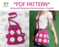 Daisy Drawstring Crossbody Bag