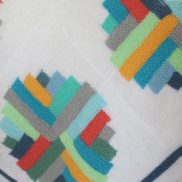 Portholes Log Cabin Blanket