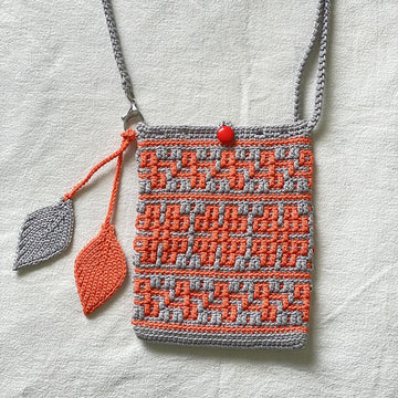 Four Leaf Clover Mosaic Pouch