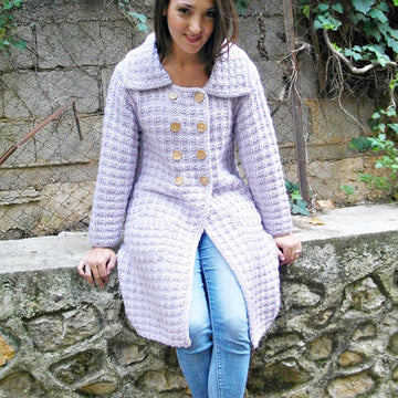 Double breasted coat