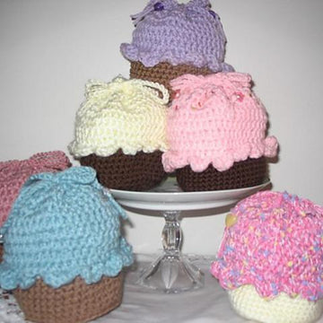 Cupcake Purse Crochet Pattern