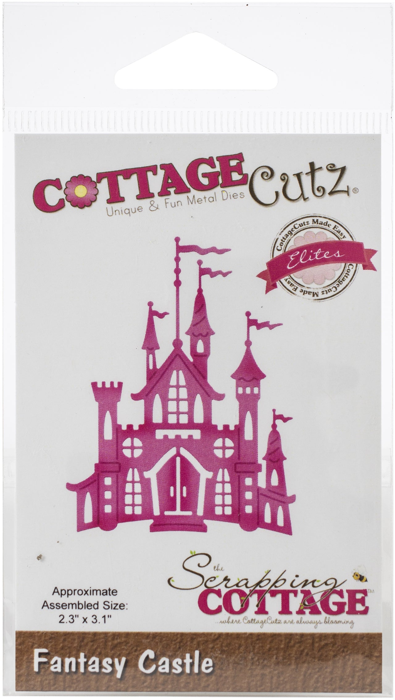 CottageCutz Elites Die - Fantasy Castle 2.3"X3.1"