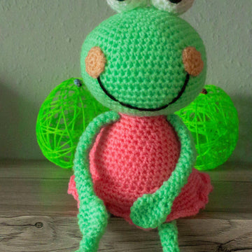 Amigurumi Häkelanleitung für den Froschilla