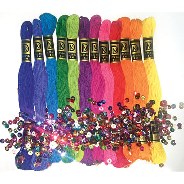 Design Works Zenbroidery 12 Skein Thread Pack