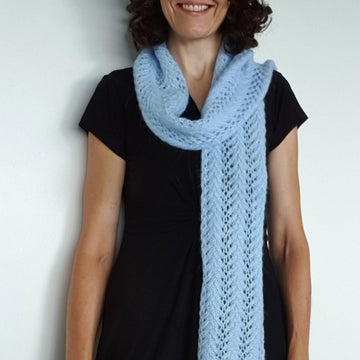 Shelley - lace scarf and beanie