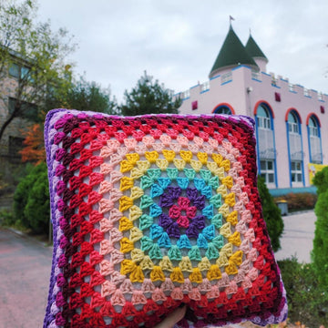 Summer Fun Granny Cushion