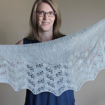 Tumbling Waves Shawl