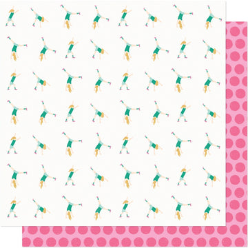 American Crafts Dear Lizzy Here & Now Double-Sided Cardstock 12"X12" 25/Pkg - Free Spirit