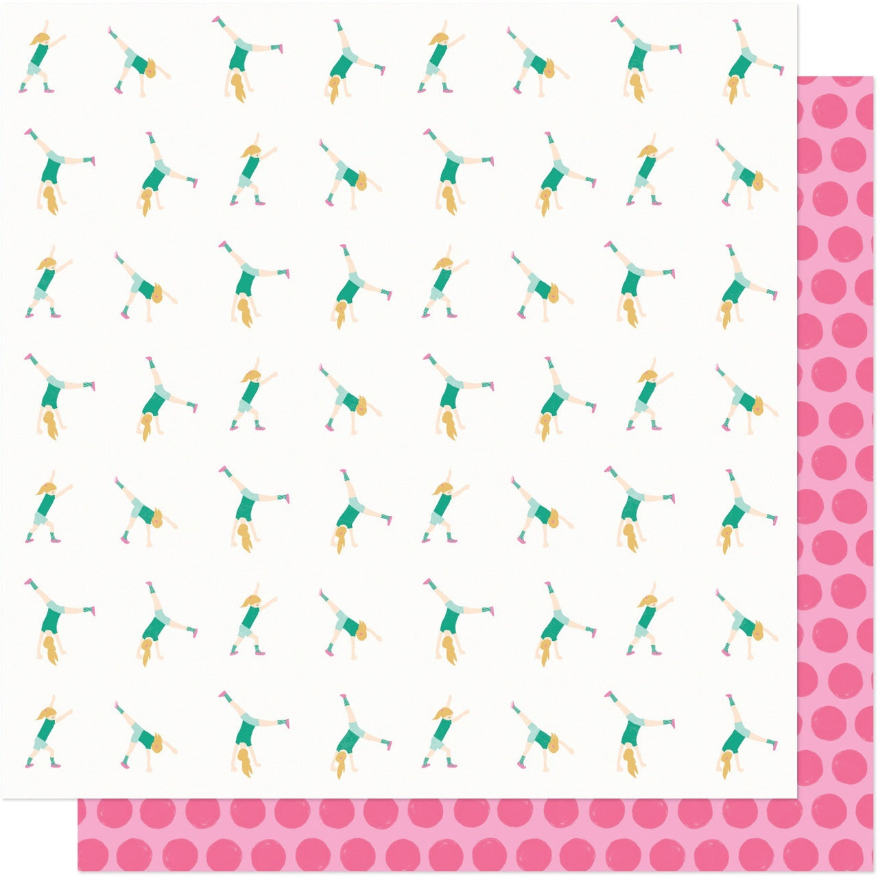 American Crafts Dear Lizzy Here & Now Double-Sided Cardstock 12"X12" 25/Pkg - Free Spirit