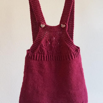 Dandelion Flower Pinafore Dress