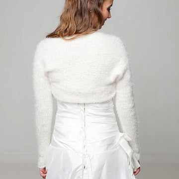 Cozy bolero for brides