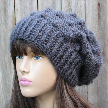 Crochet bobble hat