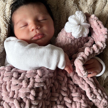 Bunny Comforter - Knit and Crochet