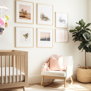 Hot air balloon baby mobile