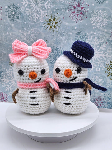 Jolly Snow Couple