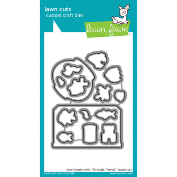Lawn Fawn Lawn Cuts Custom Craft Die - Fin-Tastic Friends