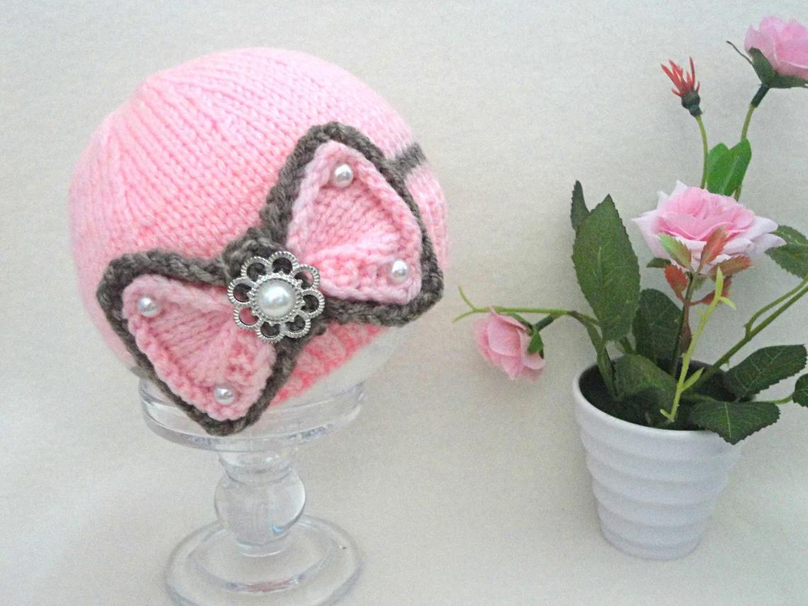 Pattern Knitted Baby Cap Baby Beanie