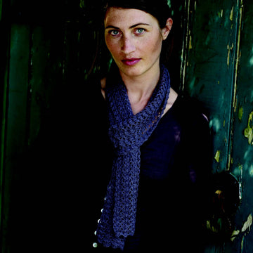 Trinny Scarf in Rowan Fine Lace  - Downloadable PDF