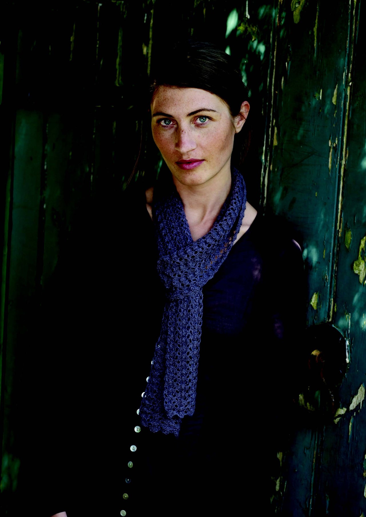 Trinny Scarf in Rowan Fine Lace  - Downloadable PDF