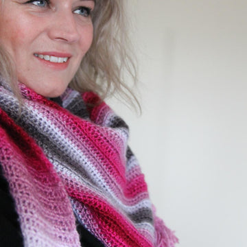 Cherry Blossom Shawlette