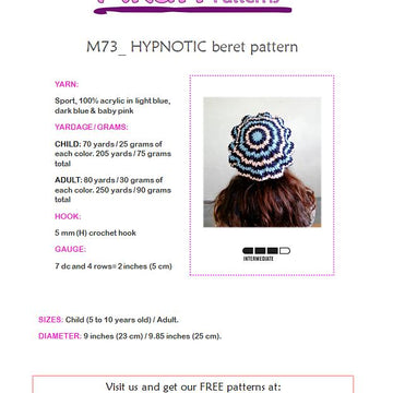 HYPNOTIC beret_ M73