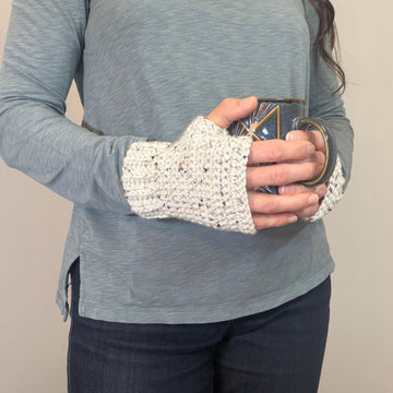 Simple Steps Fingerless Mitts