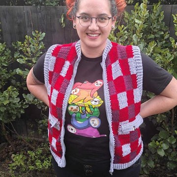 Tangled Up In Plaid vest