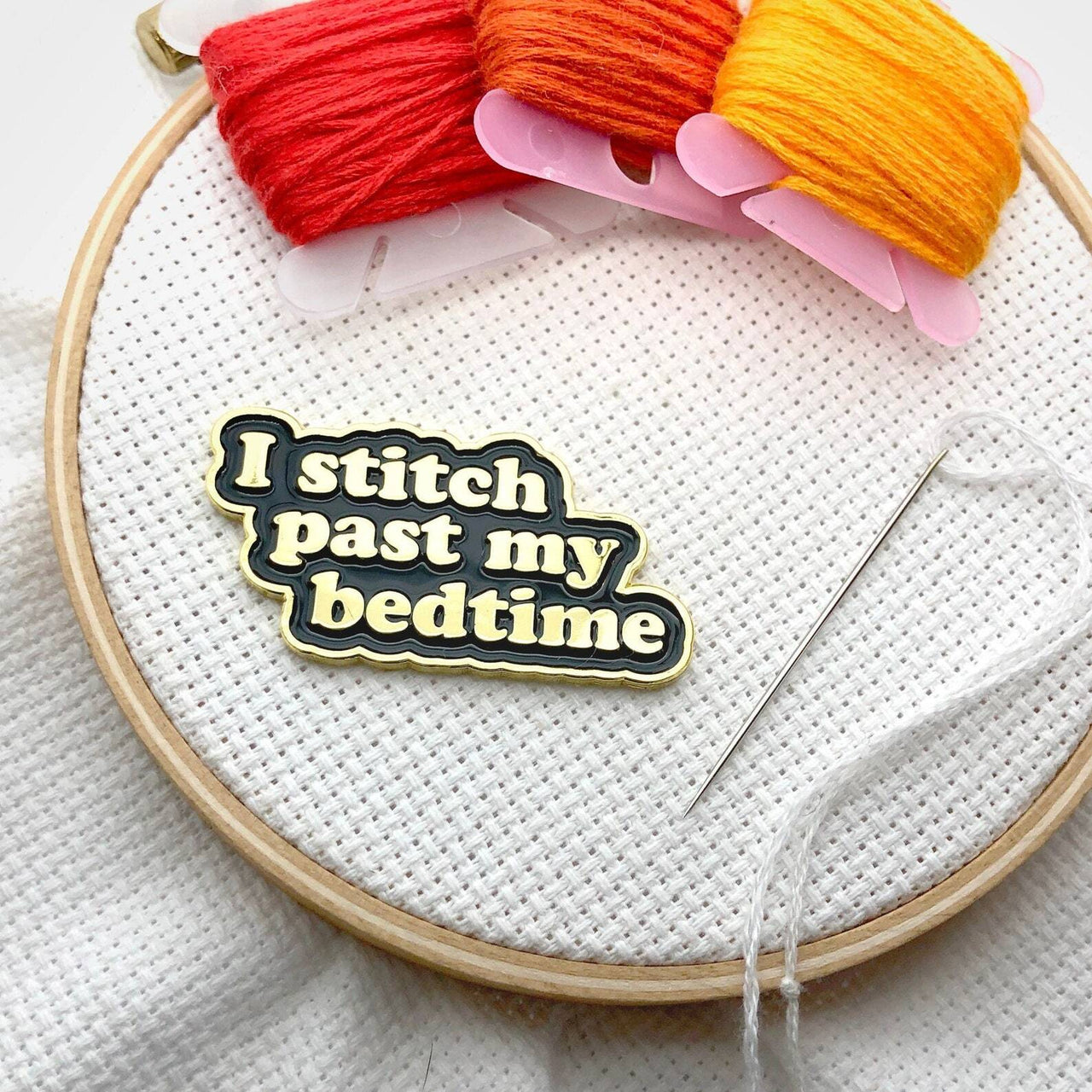 The Snarky Crafter I Stitch Past My Bedtime