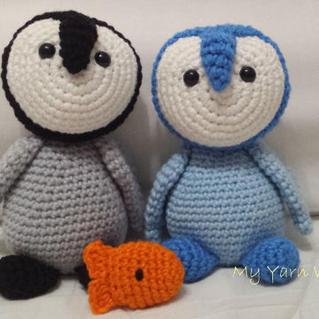 Baby Penguins Mobile