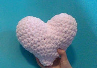 Crochet Heart Plushie