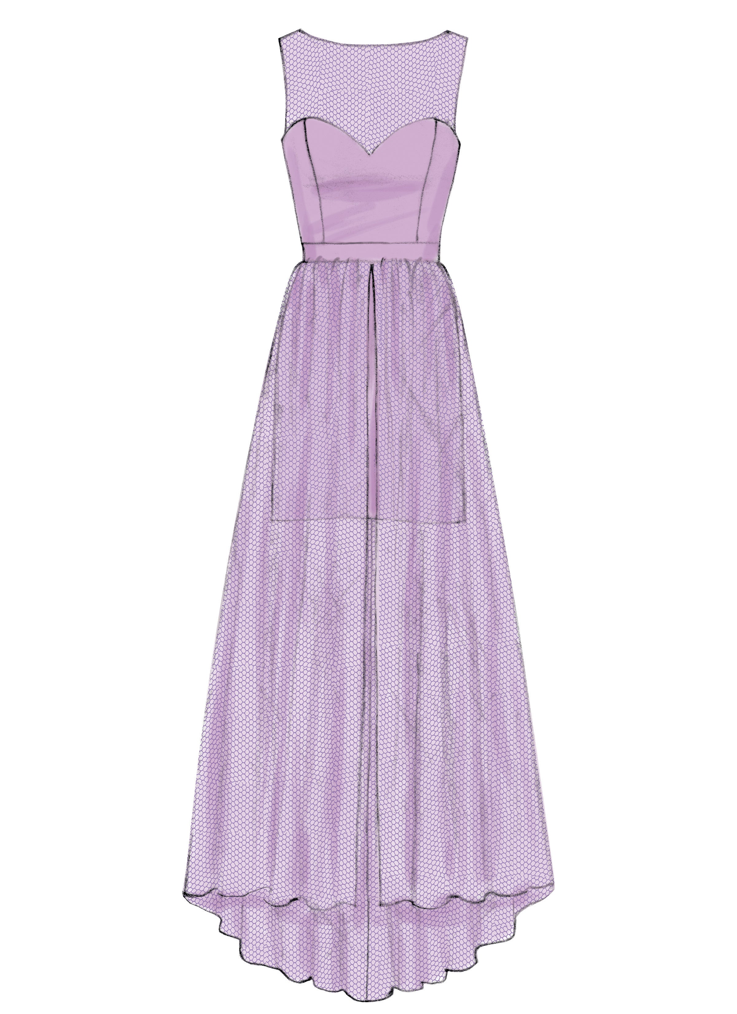 McCall's Misses' Mix-and-Match Sweetheart Dresses M7507 - Sewing Pattern