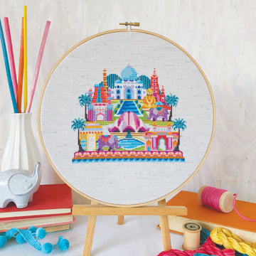 Satsuma Street Pretty Little India Cross Stitch Chart - 2003547 -  Leaflet