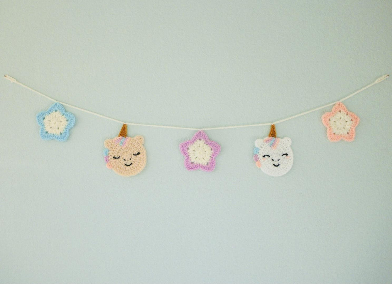 Unicorn Bunting/Coaster