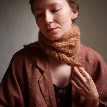 Parnassia shawl