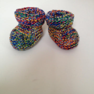 Chunky Baby Bootees, Knitting Pattern