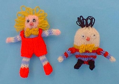 HMC15 Clown and Humpty Dumpty for the dolls house