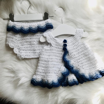 Summer Baby Halter Top & Diaper Cover N 417