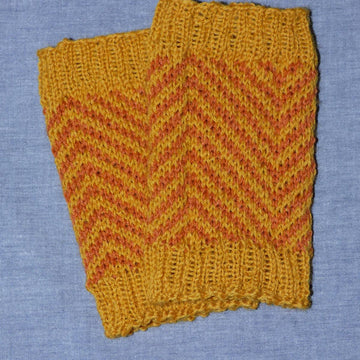 Ankle / wrist warmers Big Zigzag