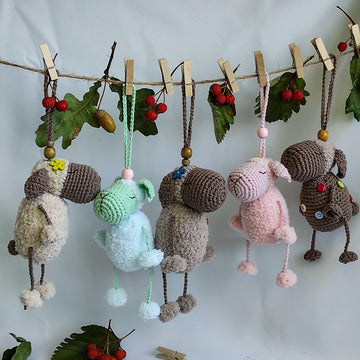 Pendant and keychain toy sheep