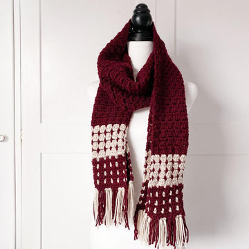 Block Stitch Scarf