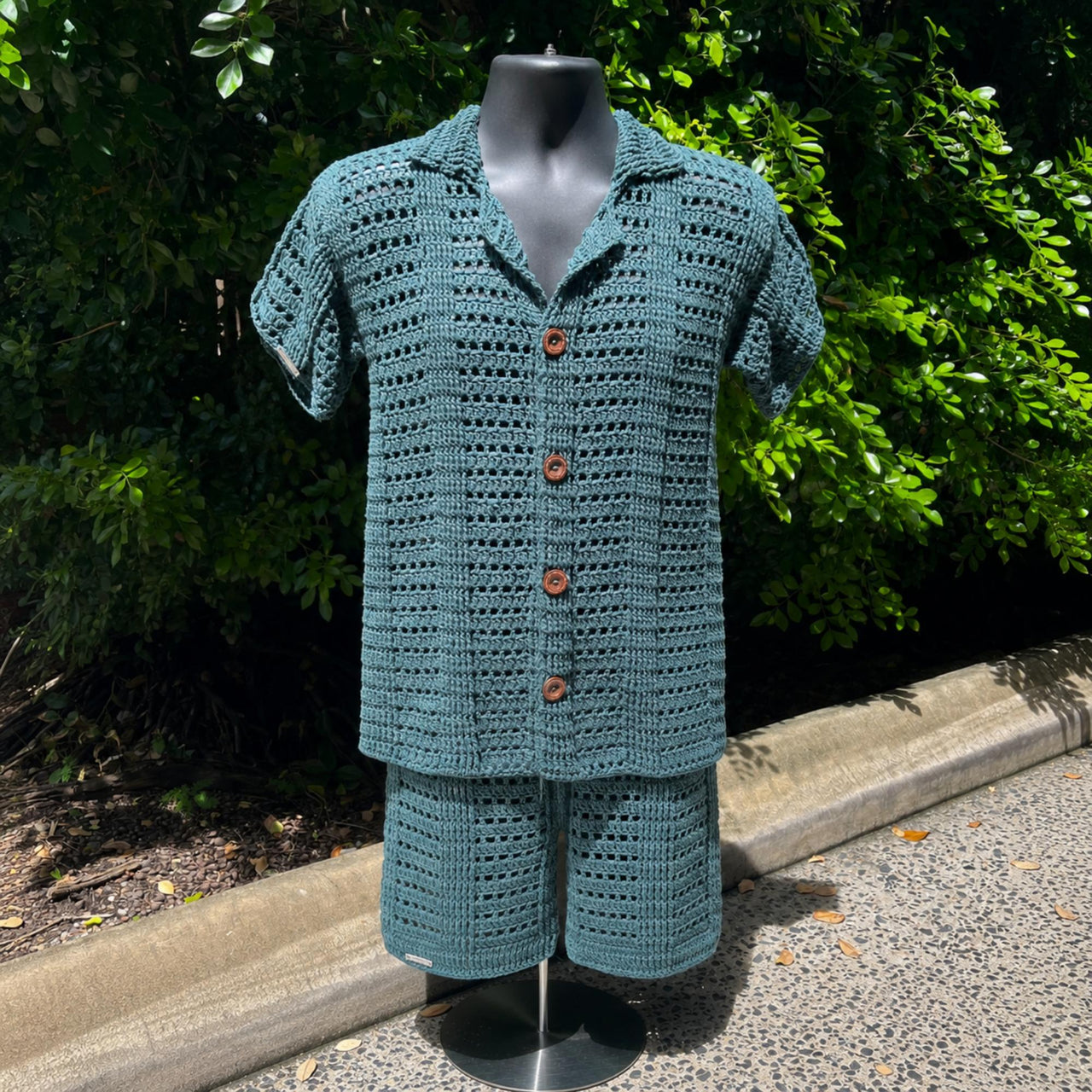 Seabreeze Men's Shirt & Shorts Set