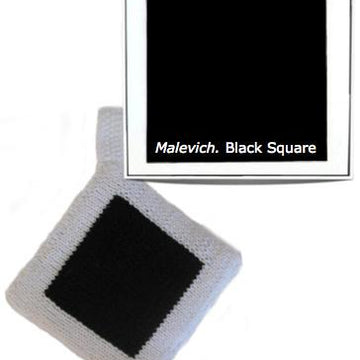 Malevich Black Square Pot Holder