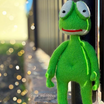 Frog knitting pattern