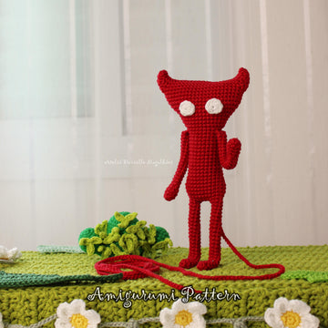 Red Yarny (from Unravel) – Amigurumi Fanart Pattern (Digital PDF)