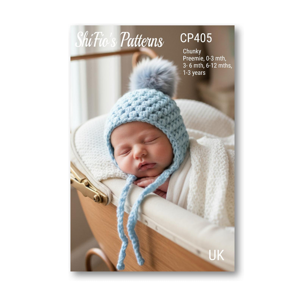 Crochet Pattern Baby, Childs Loopy Stitch Hat,  Helmet, 5 sizes   #405