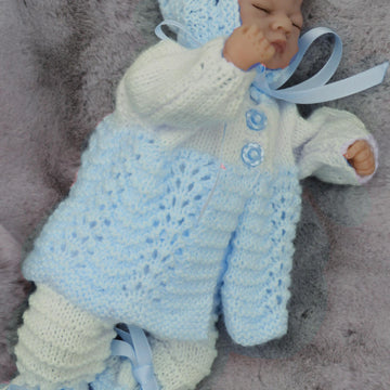 Knitting Pattern dolls jacket, trousers & hat #72
