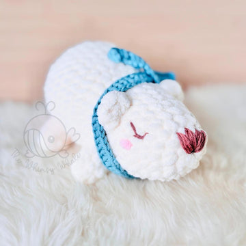 Sleepy Baby Polar Bear